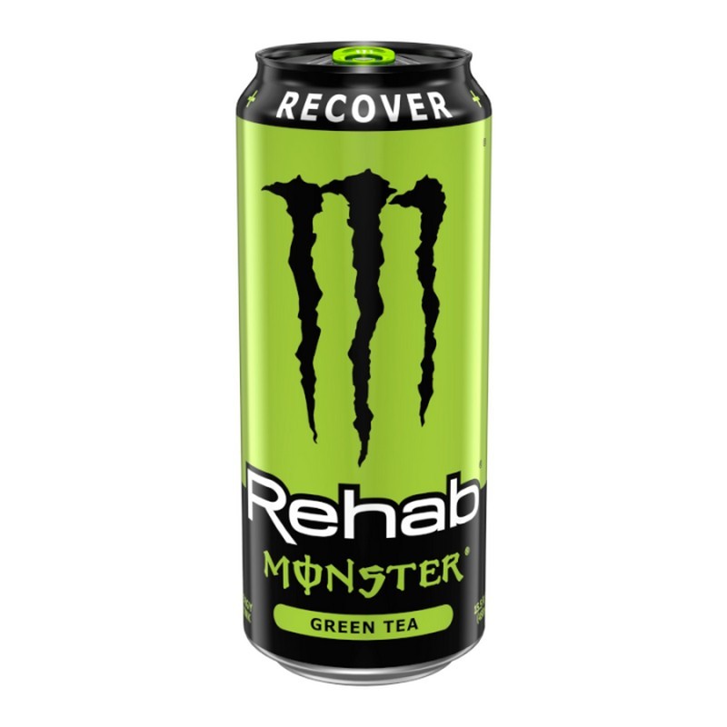 MONSTER GREEN TEA REHAB 458ml